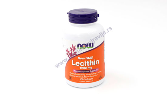 Slika NOW LECITHIN caps. 100x1200mg