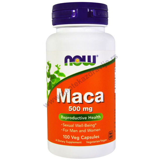 Slika NOW MACA caps. 100x500mg