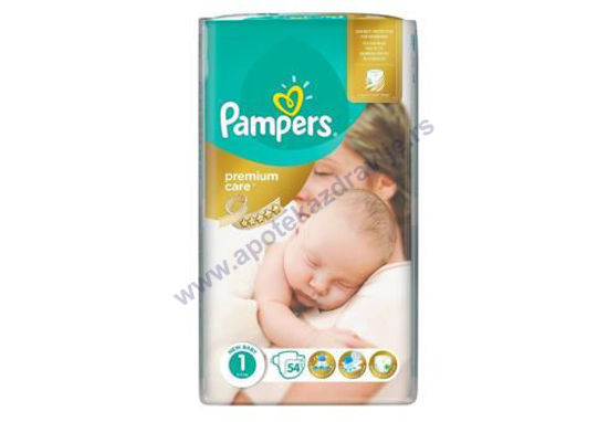 Slika PAMPERS PREMIUM 1 NEW BORN 54