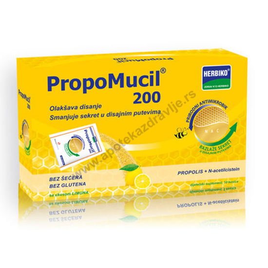 Slika PROPOMUCIL PLV. 10x200mg