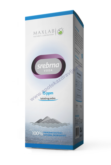 Slika MAXLAB SREBRNA VODA KOL.500ml