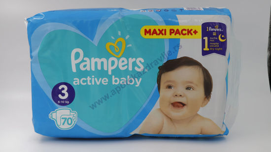 Slika PAMPERS ACTIVE 3 MIDI (70)