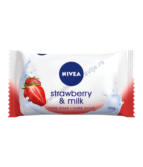 Slika NIVEA SAPUN JAGODA I MLEKO 90g