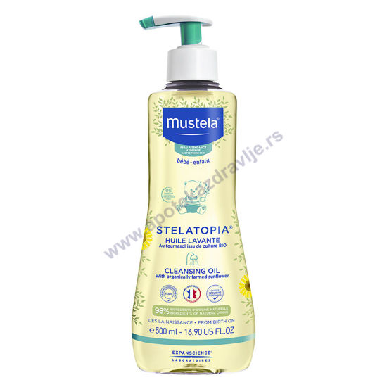 Slika MUSTELA STELATOPIA ULJE KUPKA 500ml