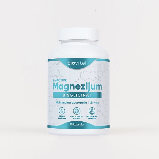 Slika BIOVITAL MG BISGLICINAT 75 caps.